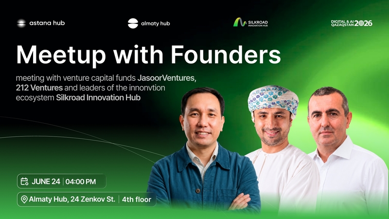 Founder Meetup with International Investors in Almaty