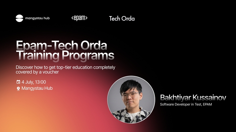 Epam-Tech Orda training programs