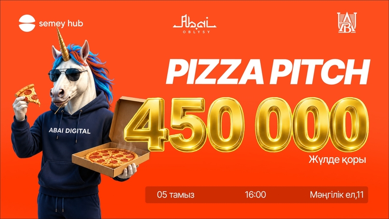 Pizza Pitch — pitch your idea for a slice of pizza