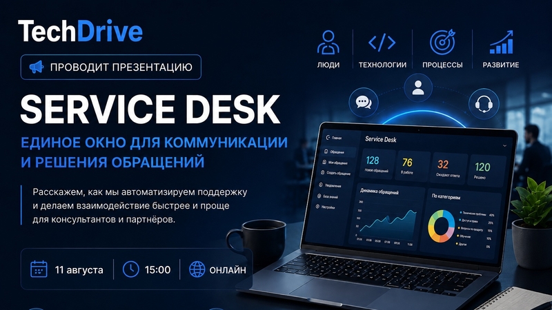 Techdrive ' s Service Desk: байланыс пен өтініштерді шешуге арналған бір терезе
