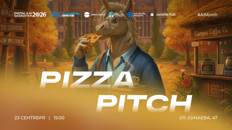 Jetisu Digital |  AI month Pizza Pitch – ИИ в образовании