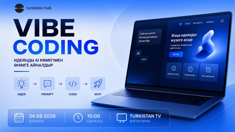 Turkistan Hub |  VIBE CODING